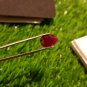 Mozambique Ruby 5.48cts Pigeon Blood Red Rare size Natural Ruby CERTIFIED.