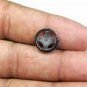 Pave Diamond 12mm Spacer Beads 925 Silver Connector Link Spacer Beads Findings.