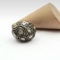 Polki Ball Beads 925 Silver Diamond Jewelry Rondelle Spacers Jewelry Making Bead
