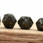 Pave Diamond Hexagon Beads 925 Silver Diamond Spacer Beads Necklace Making Beads