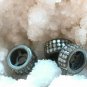 8mm Rondelle Spacers Beads Pave Diamond Beads 925 Silver Wholesale Beads Supply.