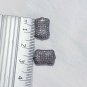 Pave Diamond Cushion Beads 925 Silver Diamond Beads Jewelry Findings Connector.