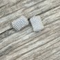 Pave Diamond Cushion Beads 925 Silver Diamond Beads Jewelry Findings Connector.