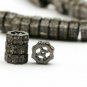 Pave Diamond Rondelle Beads 925 Silver Diamond Necklace Spacer Beads Findings.