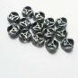 Spacers Beads Pave Diamond 925 Silver Diamond Rondelle Wholesale Jewelry Charm.