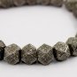 Octagon Shape Spacers Beads Pave Diamond 925 Silver Handmade Wholesale Beads.