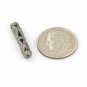 Pave Diamond Drum Filigree Beads 925 Silver Diamond Handmade Bead Jewelry Making
