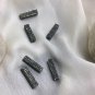 Pave Diamond Rectangle Beads 925 Silver Diamond Beads For Jewelry Making.
