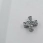 Cross Beads Diamond Cross Spacers Beads 925 Silver Jewelry Findings Wholesale.