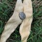 Pave Diamond Flat Beads 925 Silver 13mm Round Diamond Beads Jewelry Findings.