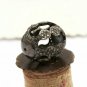 Pave Diamond Beads Filigree Beads Findings Diamond 925 Sterling Silver Beads.