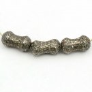 Pave Diamond Beads Necklace Making Beads Additional Jewelry Findings 925 Silver.