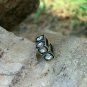 Pave Diamond Rose Cut 10mm Spacer Rondelle Beads Findings 925 Silver Supplies