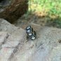 Pave Diamond Rose Cut 10mm Spacer Rondelle Beads Findings 925 Silver Supplies