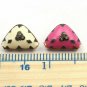 Trillion Shape Beads Charm Findings Diamond 925 Silver Beads Handmade Enameling.