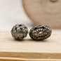 Twist Oval Beads Diamond Findings Diamond Spacers Beads 925 Silver Vintage Style