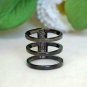 Diamond Bar Ring 952 Silver Handmade Jewelry Wedding Anniversary Gift Bar Ring.