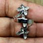 Pave Diamond Butterfly Ring 925 Silver Diamond Holiday Ring Gift Diamond Jewelry