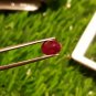 Mozambique Ruby 1.65Cts Cut Stone UNHEATED Ruby AAA+Natural CERTIFIED Ruby.