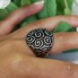 Pave Diamond Dome Ring 925 Silver Wedding Dome Ring Perfect Wedding Ring Gift.