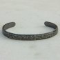 Pave Diamond Cuff Bangle Bracelet 925 Silver Fashion Bracelet Anniversary Gift.