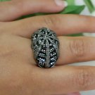 Pave Diamond Web Dome Ring 925 Silver Diamond Perfect Wedding Day Ring Gift. Pave Diamond Web Dome Ring 925 Silver Diamond Perfect Wedding Day Ring Gift.