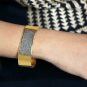Pave Diamond Cuff Bracelet 925 Silver Diamond Birthday Gift Bangle Bracelet.