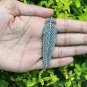 Feather Pendant Pave Diamond Pendant 925 Silver Diamond Pendant For Birthday.