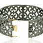 Pave Diamond Victorian Style Bracelet 925 Silver Diamond Wedding Day Gift Charm.