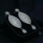 Diamond Marquise Shaped Earring 925 Silver Diamond Fashion Earring Handmade Gift