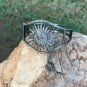 Sunburst Bracelet Pave Diamond Cuff Bracelet 925 Silver Diamond Bangle Jewelry.