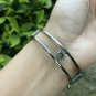 Sunburst Bracelet Pave Diamond Cuff Bracelet 925 Silver Diamond Bangle Jewelry.