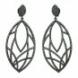Marquise Shape Pave Diamond Earring 925 Silver Diamond Handmade Earring.