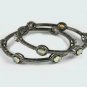 Natural Pave Diamond Bangle 925 Silver Ethiopian Opal Bangle Bracelet Fine Gift.