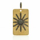 Pave Diamond Dog Tag Pendant 925 Silver Fine Diamond Pendant Jewelry Gift. Pave Diamond Dog Tag Pendant 925 Silver Fine Diamond Pendant Jewelry Gift.