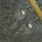 Pave Diamond Wing Earring 925 Silver Opal Stone Wedding Earring Dainty Charm.
