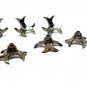 Beads Caps Pave Diamond Beads Caps 925 Silver Jewelry Findings Supplies.