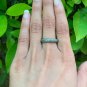 Pave Diamond Band Ring 14kGold&925 Silver Diamond Ring Wedding Gift Ring.