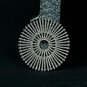 925 Sterling Silver Diamond Round Disc Pendant Handmade Designer Diamond Pendant