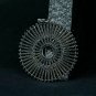 925 Sterling Silver Diamond Round Disc Pendant Handmade Designer Diamond Pendant