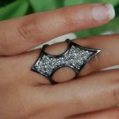 Genuine Pave Diamond Ring Handmade Solid 925 Silver Fine Jewelry For Christmas. Genuine Pave Diamond Ring Handmade Solid 925 Silver Fine Jewelry For Christmas.