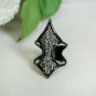 Genuine Pave Diamond Ring Handmade Solid 925 Silver Fine Jewelry For Christmas.