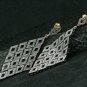 Pave Diamond Kite Earring 925 Sterling Silver Women Jewelry Diamond Earring Gift