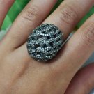 Pave Diamond Lovers Ring 925 Silver Diamond Love Ring Perfect Wedding Ring Gift. Pave Diamond Lovers Ring 925 Silver Diamond Love Ring Perfect Wedding Ring Gift.