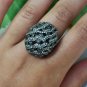 Pave Diamond Lovers Ring 925 Silver Diamond Love Ring Perfect Wedding Ring Gift.