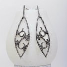 Natural Diamond Drop Earring 925 Solid Silver Earring Gift Wedding Earring Gift. Natural Diamond Drop Earring 925 Solid Silver Earring Gift Wedding Earring Gift.