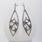 Natural Diamond Drop Earring 925 Solid Silver Earring Gift Wedding Earring Gift.