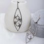Natural Diamond Drop Earring 925 Solid Silver Earring Gift Wedding Earring Gift.