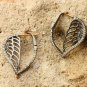 Angel Wing Solid 14k Gold&925 Silver Dangle Earring Pave Diamond Fashion Earring