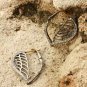 Angel Wing Solid 14k Gold&925 Silver Dangle Earring Pave Diamond Fashion Earring